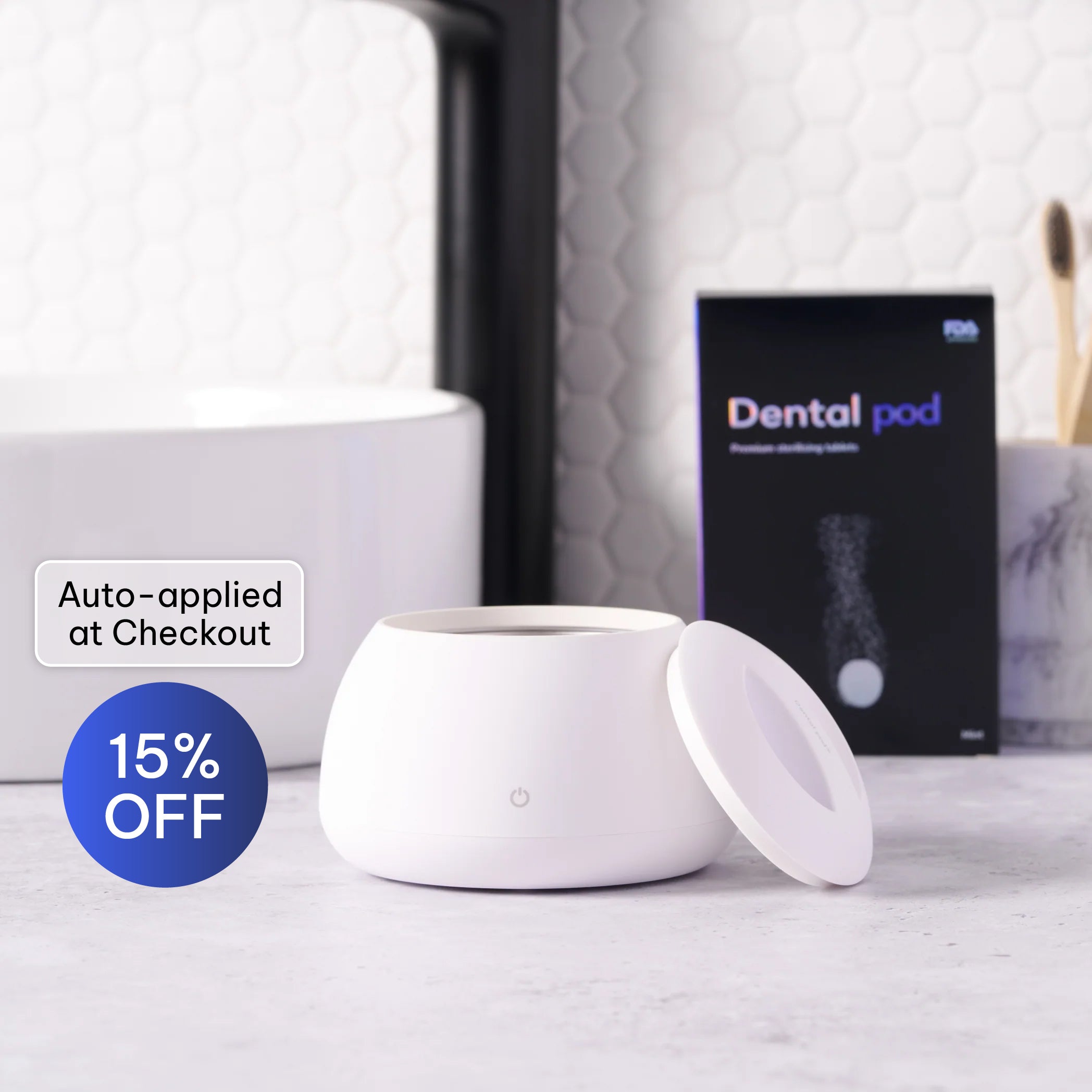 Dental Pod White x 10 Pods