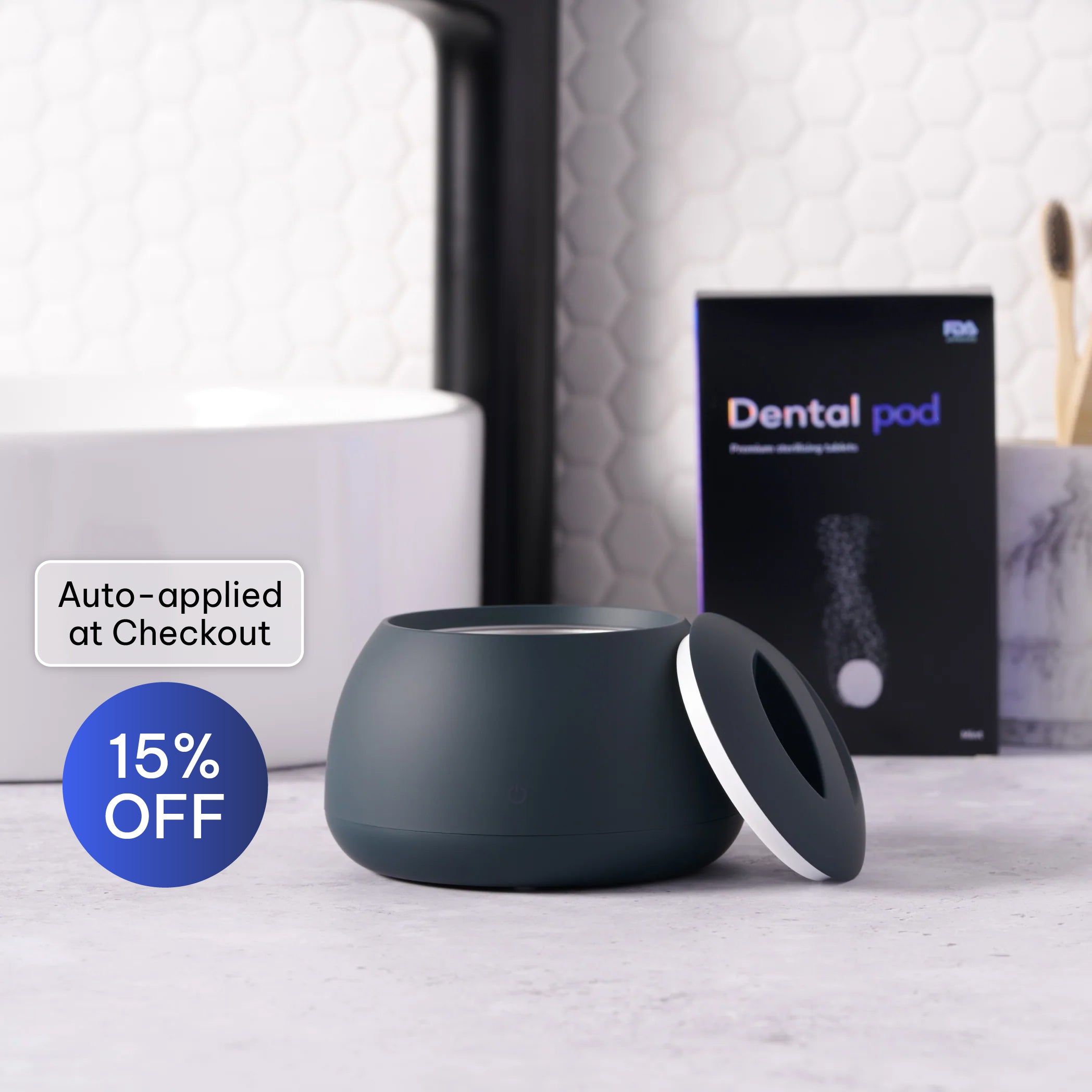 Dental Pod Black x 10 Pods