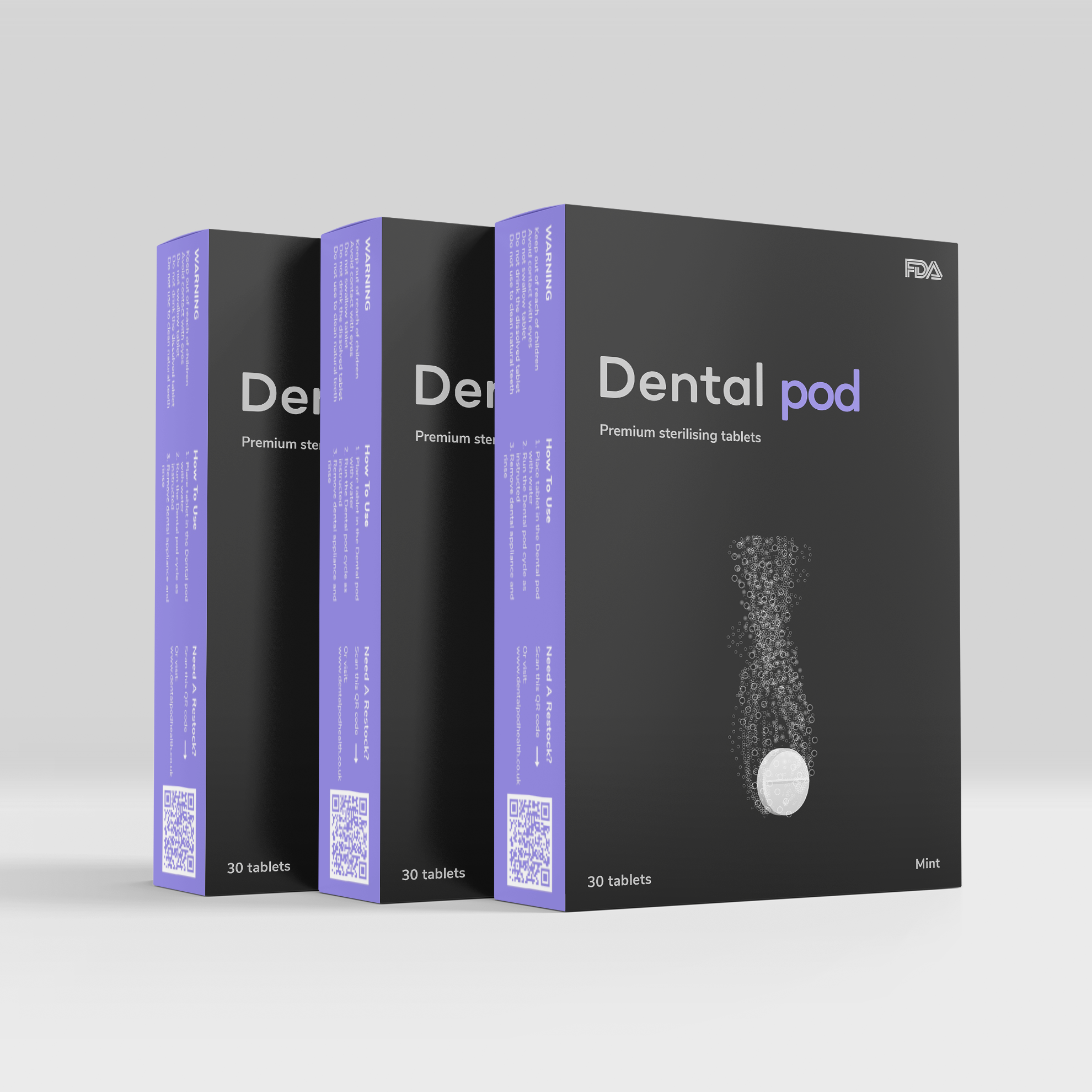 Dental Pod® Ultrasonic Sterilising Tablets - 10 Boxes